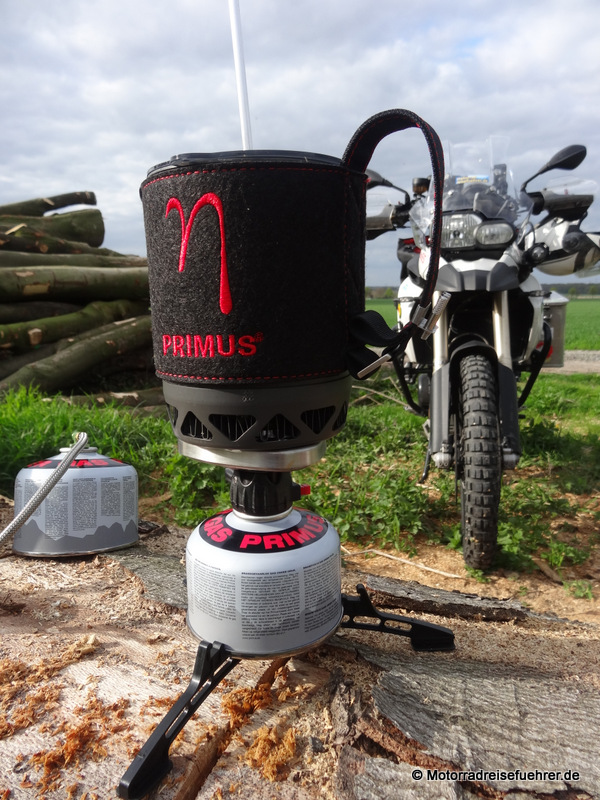 Kochertest Primus Eta Lite, MSR Whisperlite universal und Karrimor